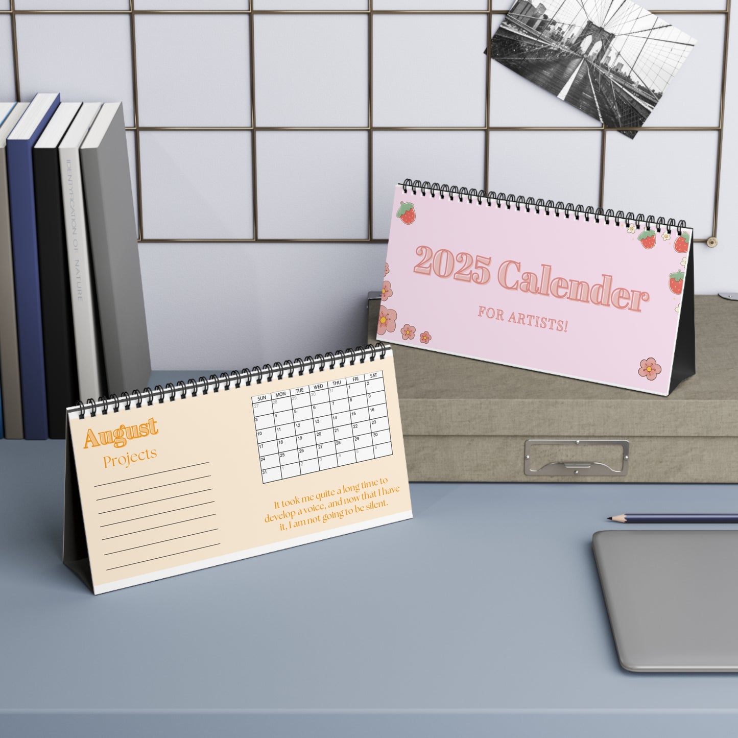 2025 Calendar for Aspiring Artists