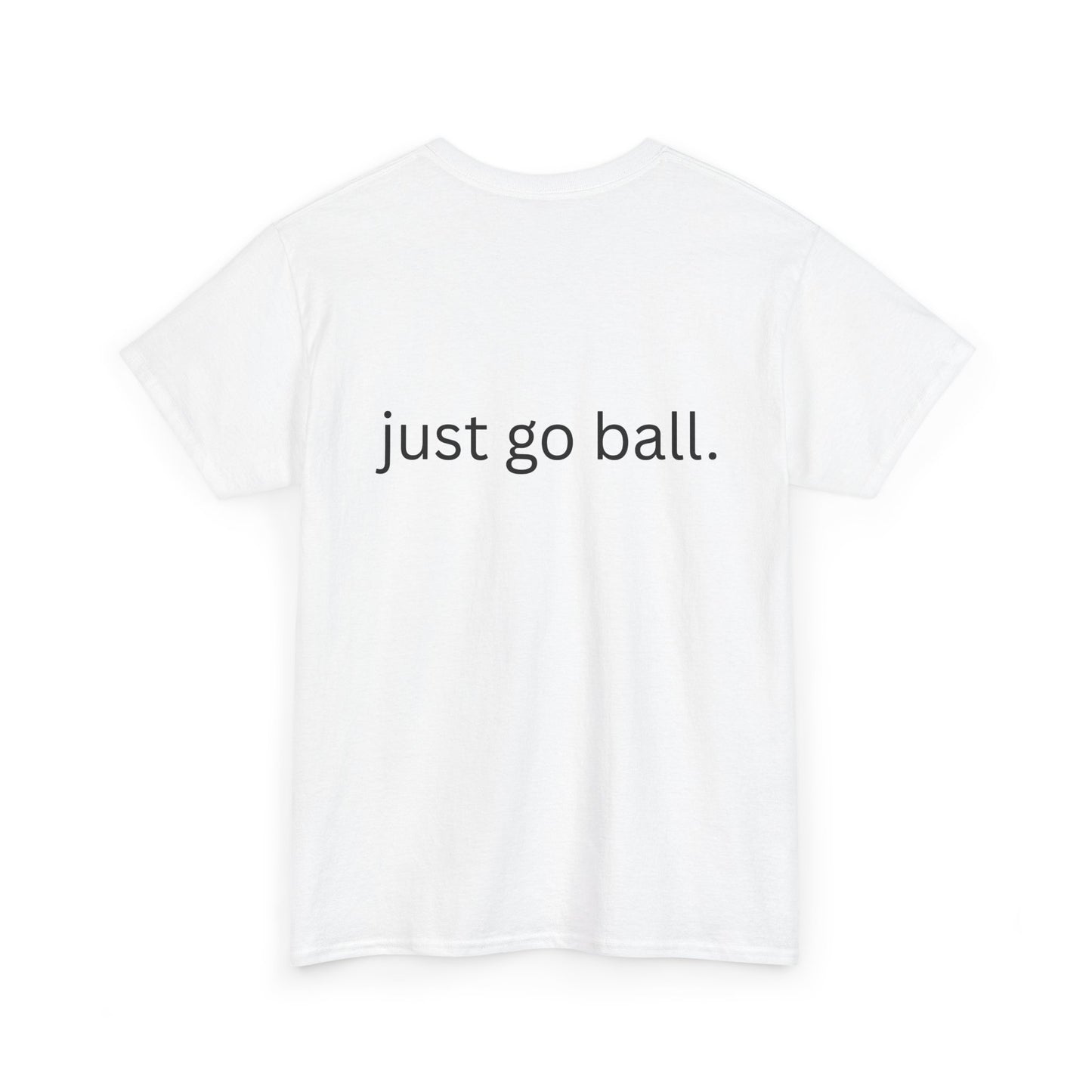 ball out "south beach" black tee/ball out "ice" white tee