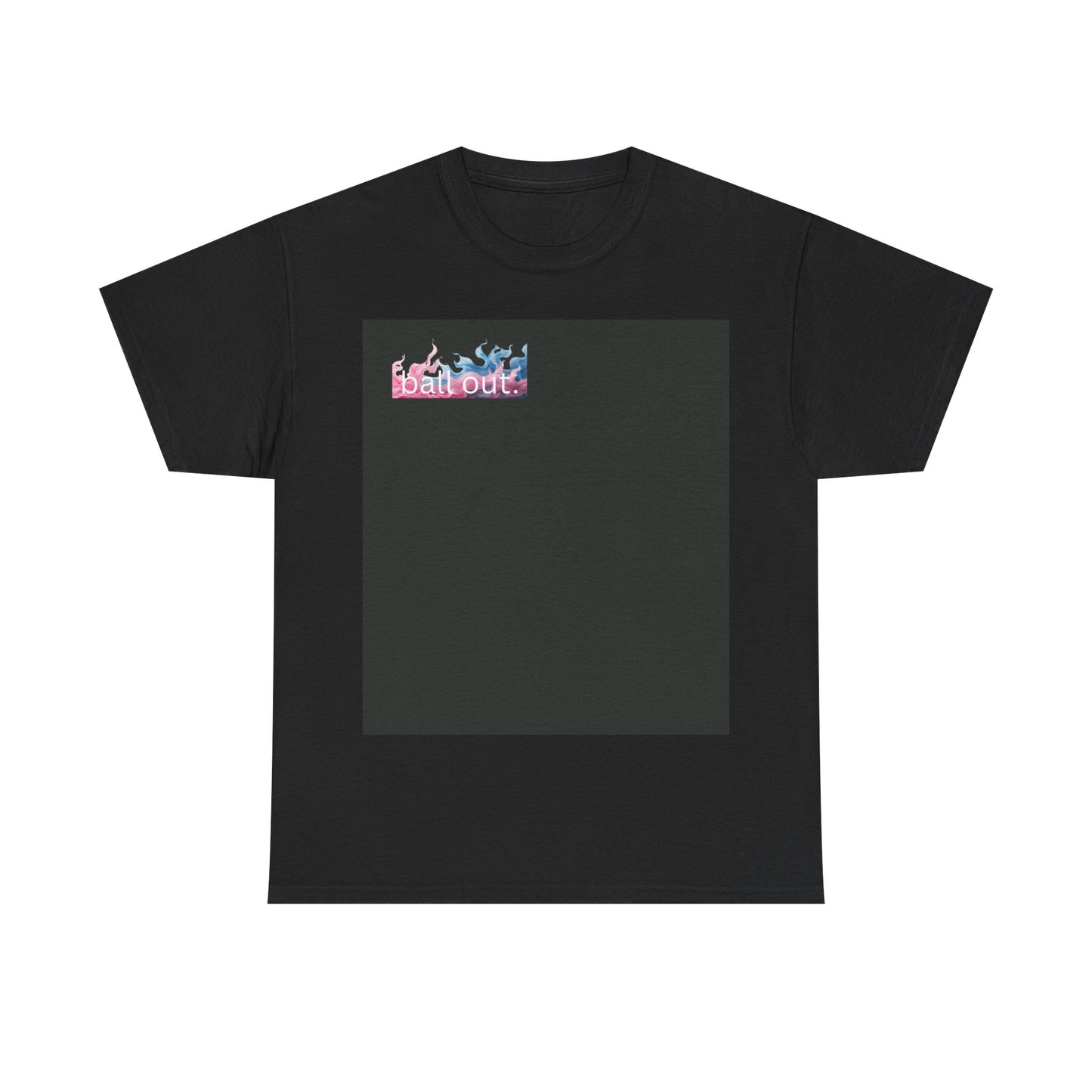 ball out "south beach" black tee/ball out "ice" white tee